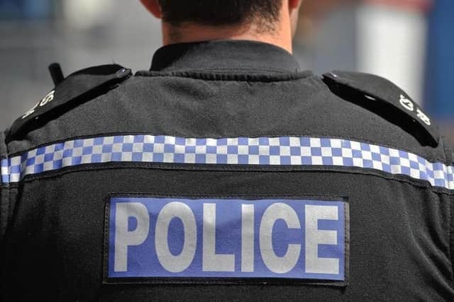 The laptop was stolen from a Volkswagen Golf