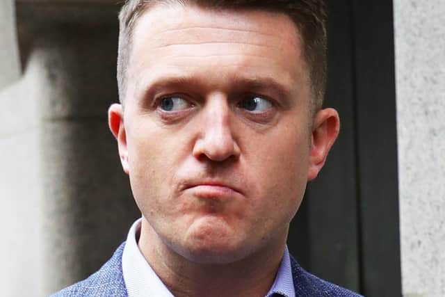 Tommy Robinson has begged Donald Trump to grant him asylum in the US. Picture: Aaron Chown/PA Wire