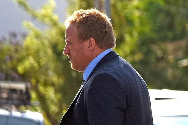 Sean Aldridge is on trial at Portsmouth Crown Court. Picture: Solent News & Photo Agency