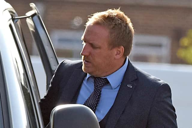 Sean Aldridge, who is on trial at Portsmouth Crown Court. Picture Solent News & Photo Agency