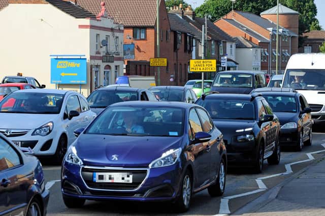 It is hoped that the Stubbington Bypass will alleviate some of the congestion in and out of Gosport. Picture: Malcolm Wells (160816-5953)