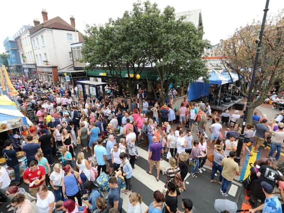 The Southsea Food Festival in Palmerston Road is returning this weekend