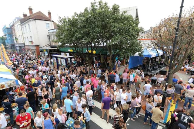 The Southsea Food Festival in Palmerston Road is returning this weekend