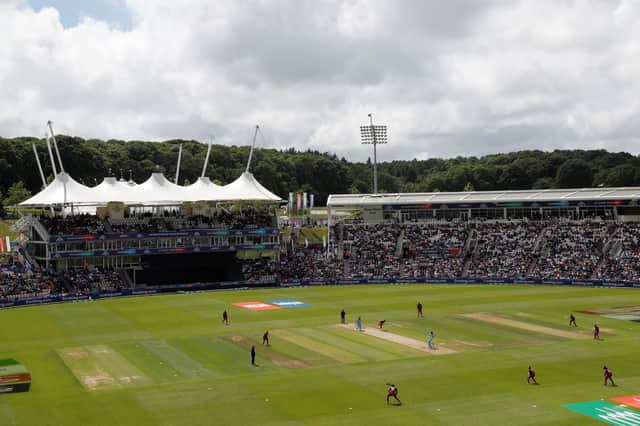 A packed Ageas Bowl during the World Cup. Picture: Adrian Dennis/Getty Images