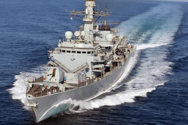 HMS Kent will deploy to the Gulf in September as tensions between Britain and Iran increase. Photo: LA(Phot) Simmo Simpson
