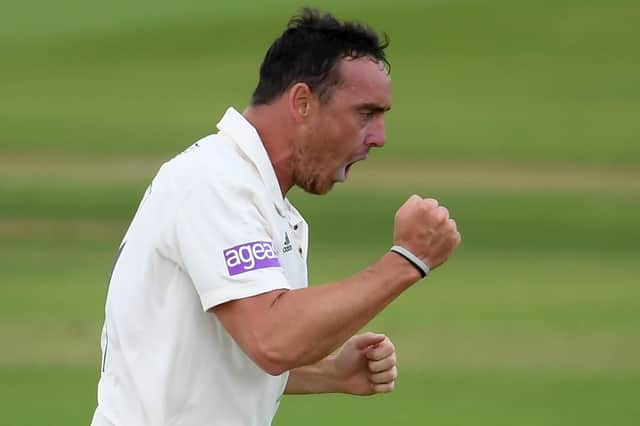 Hampshire's stand-in skipper Kyle Abbott. Picture: Alex Davidson/Getty Images