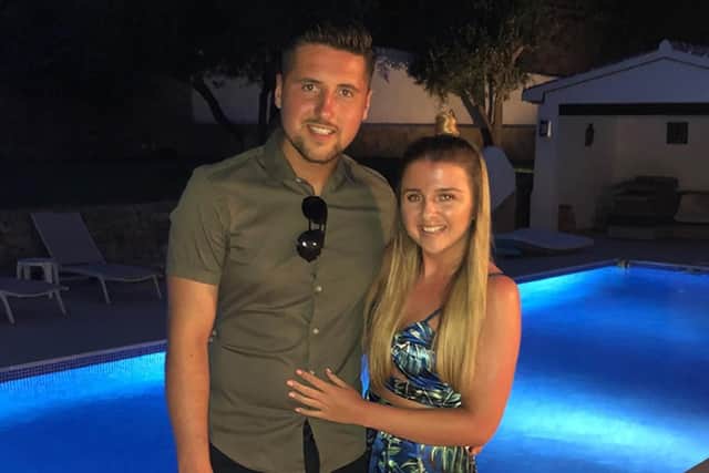 David Briffaut who could face being left paralysed for life after an accident at the Aqualandia tourist attraction in Benidorm. Picture: Family handout/PA Wire