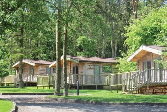 The accommodation at Landal Darwin Forest