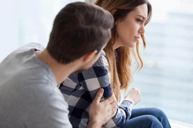 A photo of a couple having relationships problems. Picture: iStock/PA.