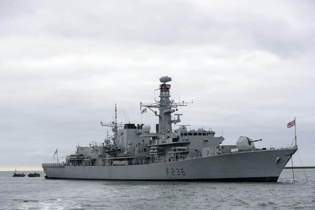 HMS Montrose will escort British ships through the Strait of Hormuz. Picture: Steve Parsons/PA Wire