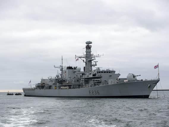 HMS Montrose will escort British ships through the Strait of Hormuz. Picture: Steve Parsons/PA Wire
