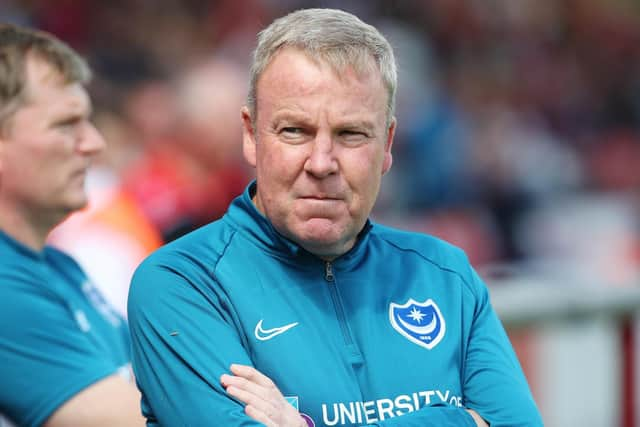 Pompey manager Kenny Jackett