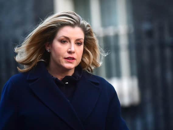 Defence secretary Penny Mordaunt in Downing Street, London. Picture: Victoria Jones/PA Wire