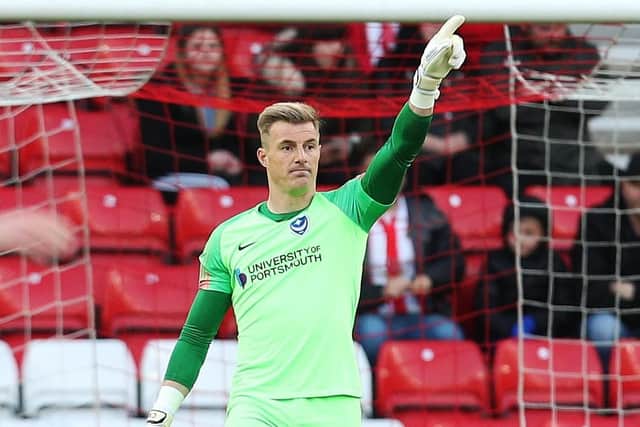 Pompey No.1 Craig MacGillivray   Picture: Joe Pepler