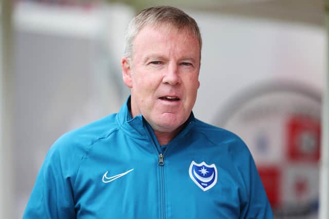 Pompey manager Kenny Jackett