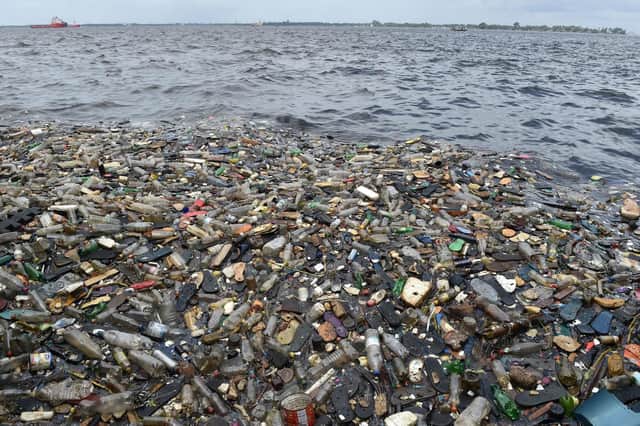 Plastic pollution is a major global problem. Picture: Getty Images