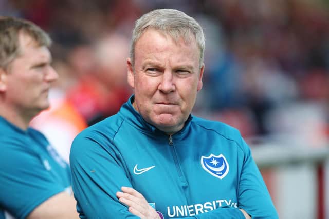 Pompey manager Kenny Jackett