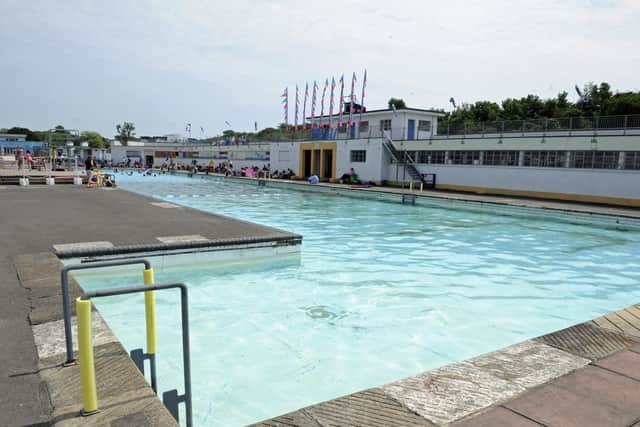 The new improved Hilsea Lido.