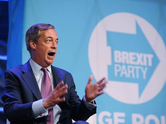 Brexit Party meeting at Kinsgate Conference Centre  Nigel Farage