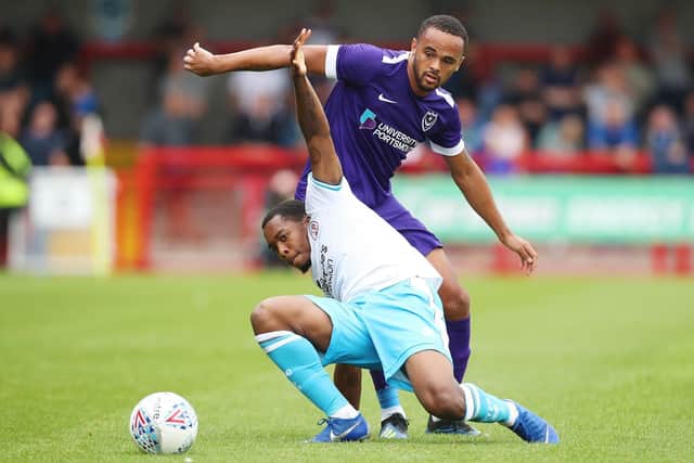 Pompey's Anton Walkes. Picture: Joe Pepler