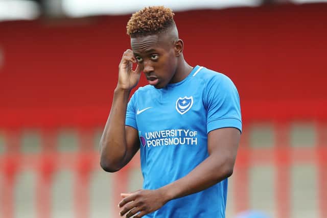 Jamal Lowe. Picture: Joe Pepler