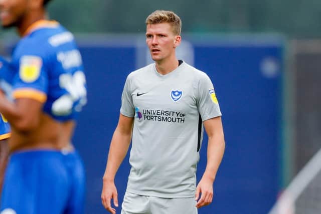 Pompey defender Paul Downing. Picture: Simon Davies