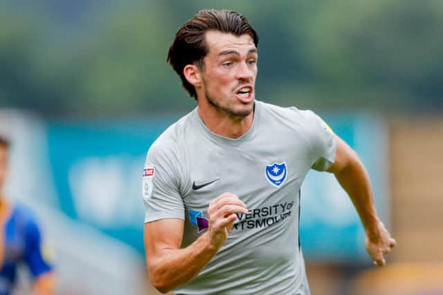 Pompey forward John Marquis Picture: Simon Davies