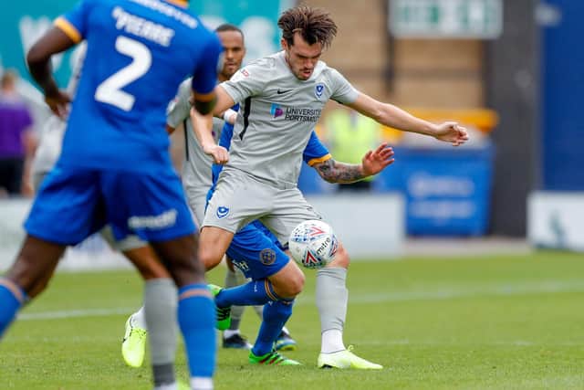 Gaffer for a day Paul Fletcher felt John Marquis was isolated up front on his own against Shrewsbury. Picture: Simon Davies