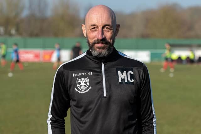 AFC Portchester manager Mick Catlin. Picture: Vernon Nash
