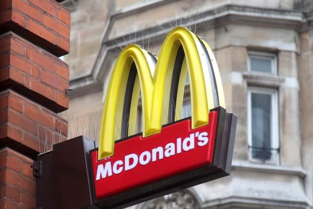 McDonald's paper straws cannot be recycled yet. Picture: Yui Mok/PA Wire