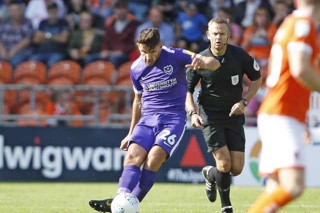 Gareth Evans appeared as a substitute against Blackpool - only to be subbed himself after 25 minutes. Picture: Paul Thompson/ProSportsImages