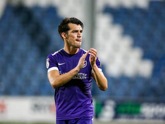 John Marquis was Pompey's last signing of the summer transfer window, arriving on July 31. Picture: Nigel Keene/ProSportsImages/PinP