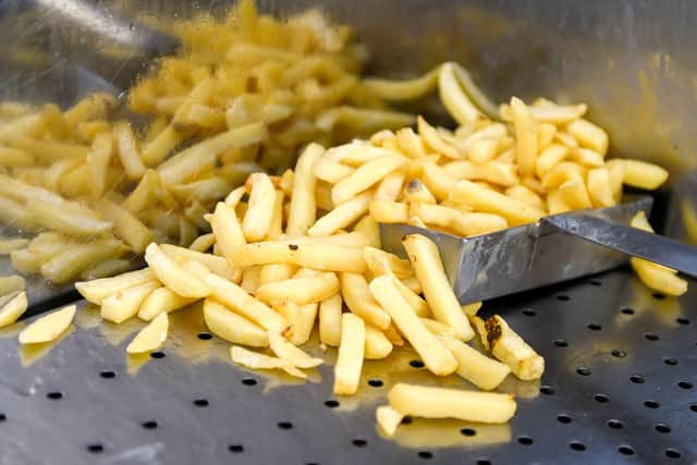 Stock image of french fries. (Photo credit should read PHILIPPE HUGUEN/AFP/Getty Images)