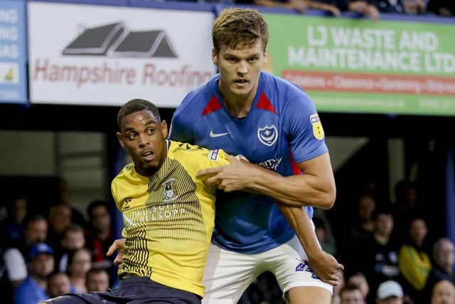 Sean Raggett is set to start against Crawley. Picture: Robin Jones.