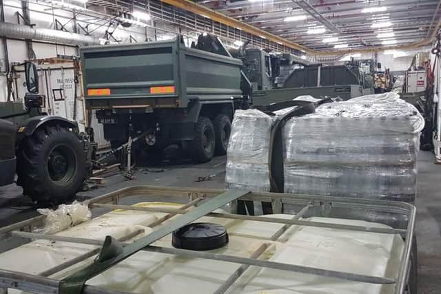 RFA Mounts Bay is bringing aid to the Bahamas. The ship is also able to provide essential medical care. Picture: RFA Mounts Bay