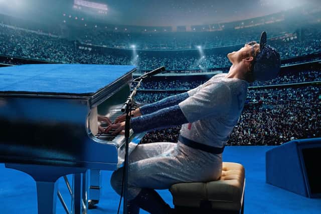 Taron Egerton as Elton John in Rocketman