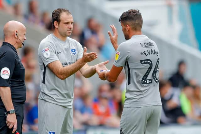 Brett Pitman replaces Gareth Evans at Shrewsbury. Picture: Simon Davies