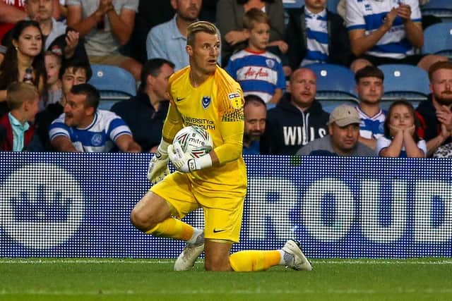 Pompey keeper Craig MacGillivray. Picture: Nigel Keene