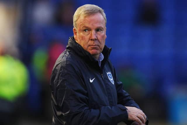 Pompey boss Kenny Jackett. Picture: Joe Pepler