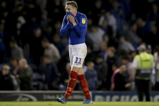 Ronan Curtis can expect negotiation over a Pompey stay - once talks with the out-of-contract 10 are initiated. Picture: Robin Jones