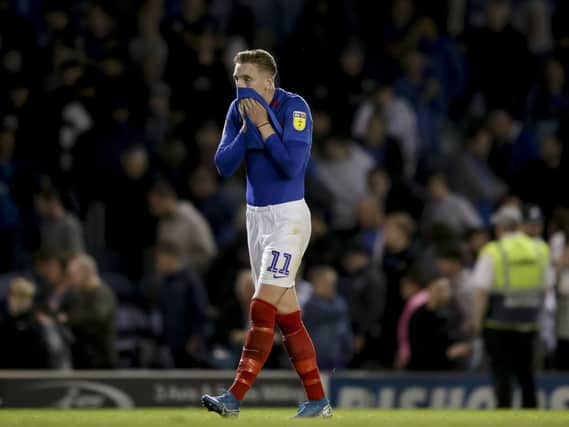 Ronan Curtis can expect negotiation over a Pompey stay - once talks with the out-of-contract 10 are initiated. Picture: Robin Jones