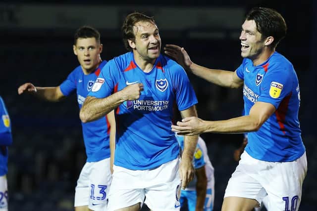 Pitman scored his 39th Pompey goal in last week's Leason.com Trophy victory over Crawley. Picture: Joe Pepler/Digital South