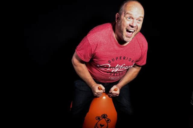 Comedian James Alderson from Waterlooville