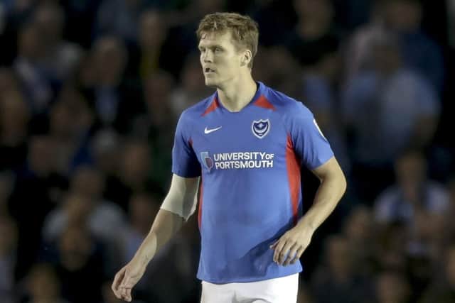 Sean Raggett in on a season-long loan from Norwich. Picture: Robin Jones