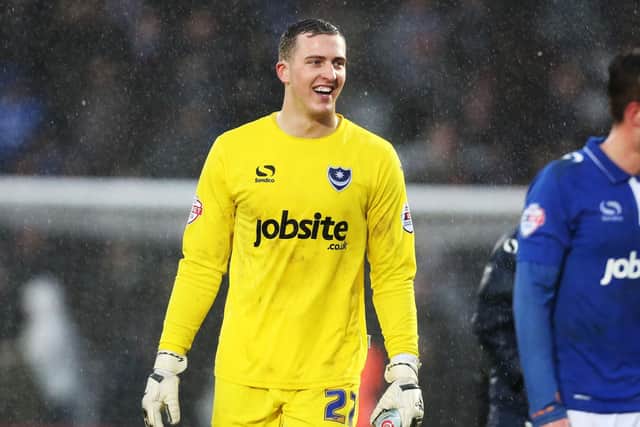 Ryan Fulton was signed on loan by Paul Cook during the 2015-16 season. Picture: Joe Pepler