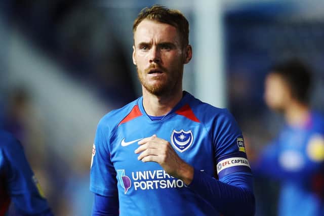 Tom Naylor is Pompey's new captain. Picture: Joe Pepler