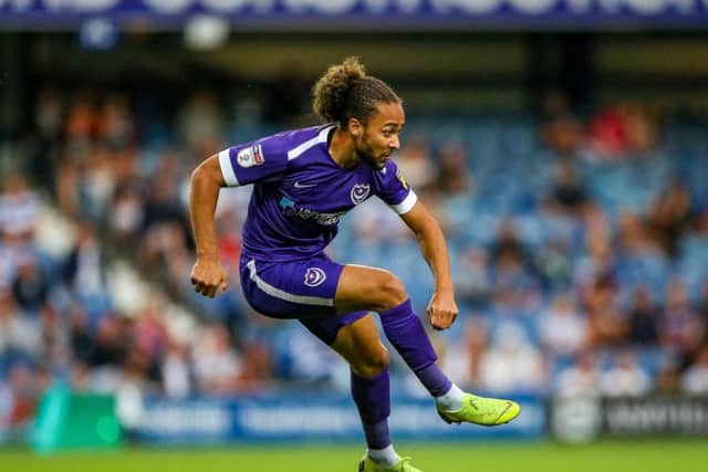 Marcus Harness is Steve Bone's tip to be Pompey's top scorer this season / Picture by Nigel Keene