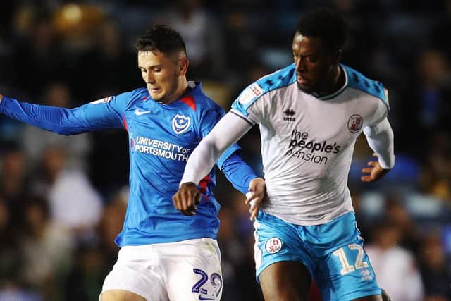 Leon Maloney impressed against Crawley. Picture: Joe Pepler