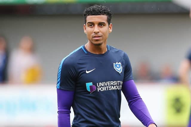 Former Pompey forward Louis Dennis
