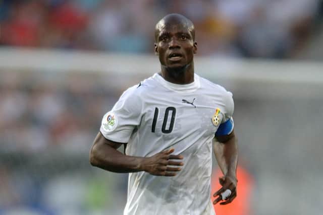 Former Ghana midfielder Stephen Appiah